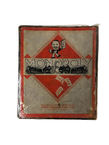 Vintage waddingtons monopoly - vintage,