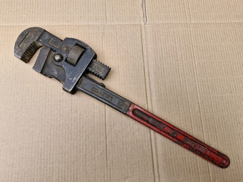 Vintage chatwin stilsons - chatwin, 18"