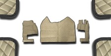 BEIGE ECO FLOOR MAT FOR RHD