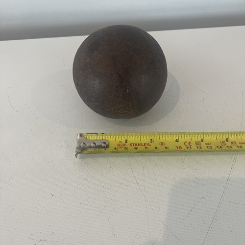 Vintage cannon ball - vintage, from