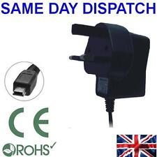 UK Mains Travel AC Home Wall House Charger For Garmin Nuvi 57LM 58LM Sat Nav