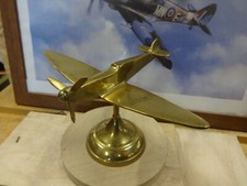 A Brass Spitfire Model