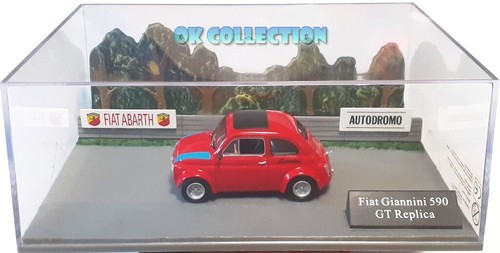 Scale model diorama fiat - scale,