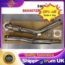 STAINLESS EXHAUST 3" DECAT DE