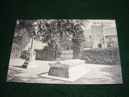 Vintage postcard hatfield - vintage,