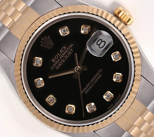 Rolex datejust 36mm - 36mm, two-tone