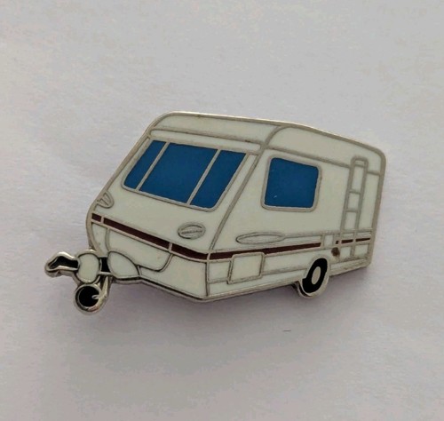 Caravan enamel pin badge - enamel,