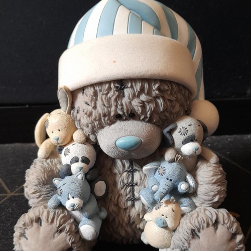 Tatty teddy with blue - teddy,