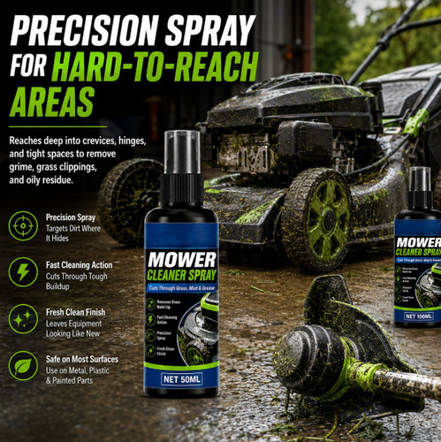 Heavy duty mower cleaner - mower,