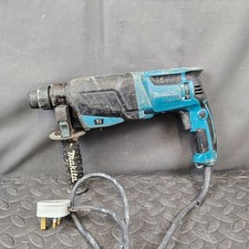 Makita HR2630 SDS Rotary Hammer Drill 240V 800W With Handle Blue