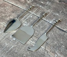 Set of 3 Mouse Cheese Knives
