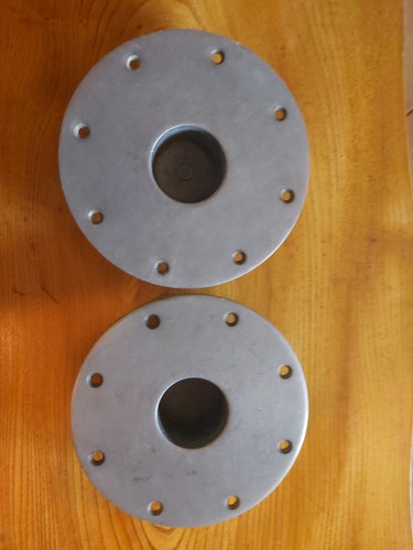 Recessed aluminium table leg - recessed,