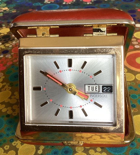 Rare vintage ingersoll travel - rare,