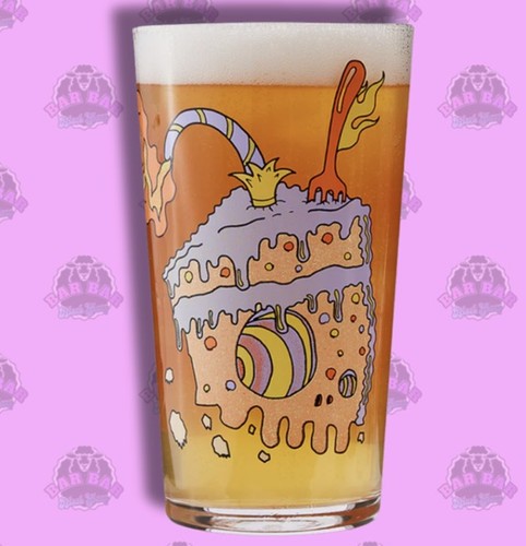 Beavertown birthday cake pint - cake,