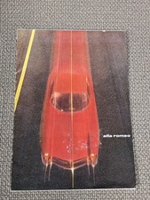 Alfa Romeo Original Dealer Range Portfolio Brochure 1960s Vintage Giulietta 2000