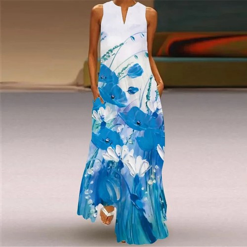 Women tank dress sleeveless - dress,