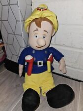 FIREMAN SAM 2011 Large 16 inches Soft Toy Beanie Plush With Hat Prism HiT