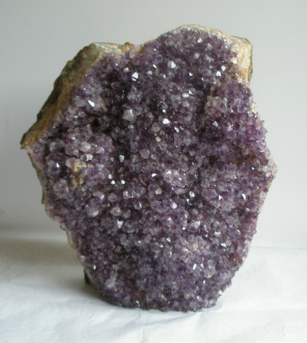 Huge cut base - amethyst, crystal