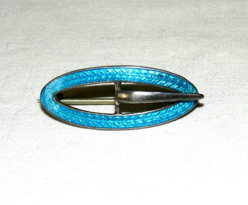 Vintage silver buckle - vintage,