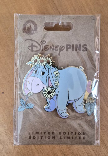 Disney pins eeyore floral - eeyore,