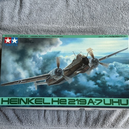 Tamiya heinkel 219a - tamiya, uhu