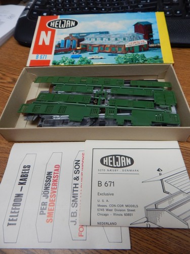 Heljan b671 foundry building - b671,