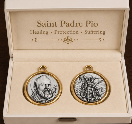 Saint padre pio one side - pio,