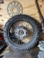 Yamaha Yzf 450 Complete Rear Wheel 18” Set Up 2006 2007 2008  (May Fit Yzf250)