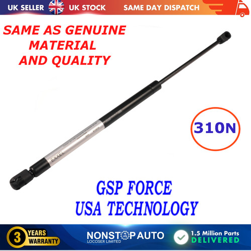 Rear tailgate gas struts - tailgate, 310n
