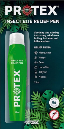 Pr0tex insect bite relief - bite, pen