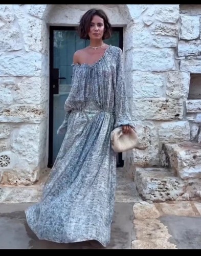 Nwt zara metallic thread dress - nwt,