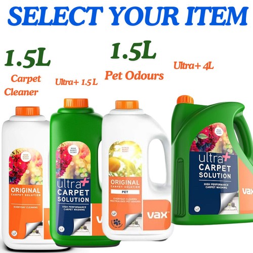 Vax original carpet solution - vax,
