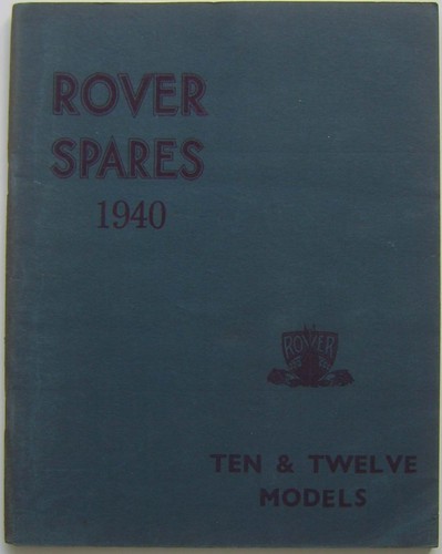 Rover 12 1940 original - &,