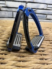 S/H Acavallo AluPro Safety Stirrups - Blue