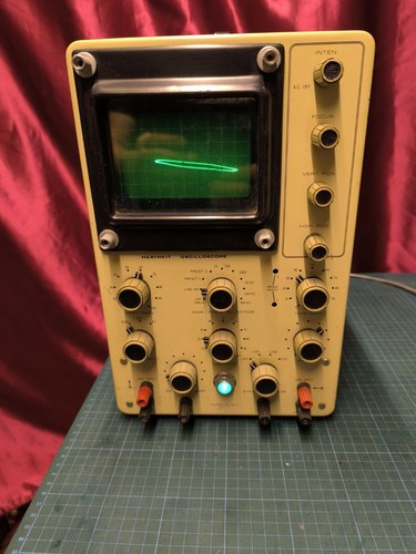 Heathkit oscilloscope 18u - oscilloscope,