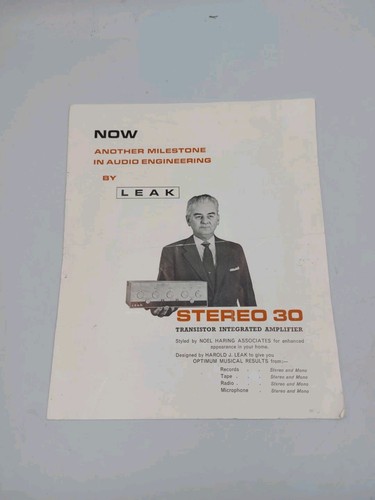 Leak stereo amplifier sales - 30,