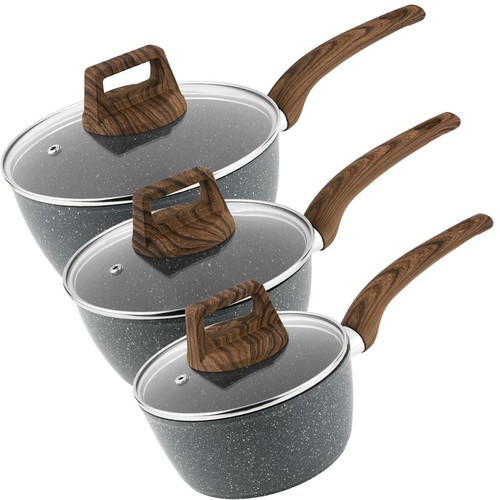 3pcs induction pan set - 3pcs,