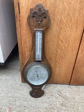 Wooden barometer temperature - wooden,