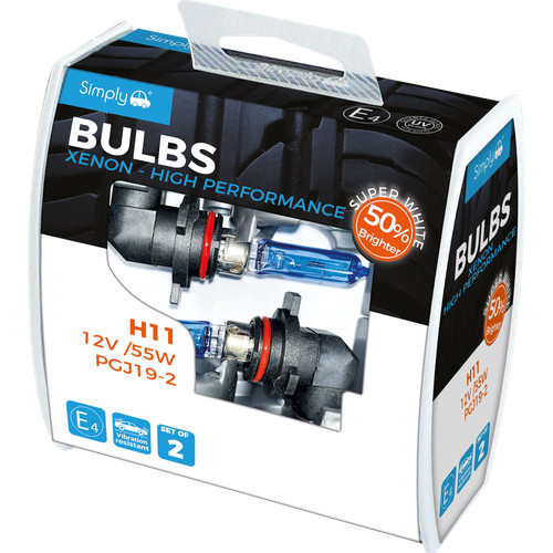 H11 brighter xenon gas - h11,