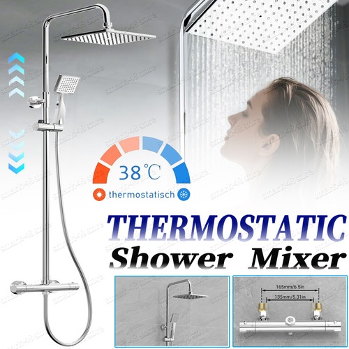 Thermostatic shower mixer - thermostatic,