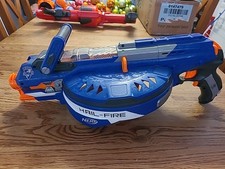 Nerf N-Strike Elite Hail-Fire Blaster, With Cateidges And Bullets