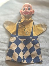 A Vintage Clown Hand Puppet (