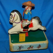 1950's Vtg tin galloping
