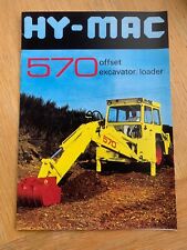 hymac excavator Brochure 570