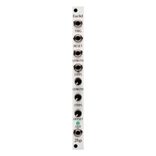2HP Euclid Eurorack Euclidean Pattern Generator Module