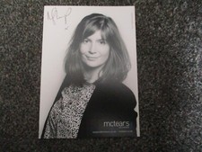 Natasha Raskin Sharp (Bargain Hunt) hand signed photograph card 7x5 - RARE