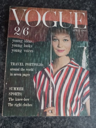 Vogue april 1960 lovely - -,