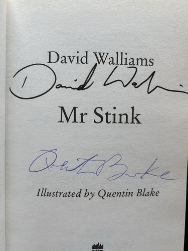 Stink signed david - signed,