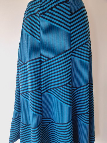 Turquoise black stretch - turquoise,