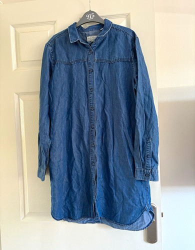 Jack wills blue denim collared - jack,